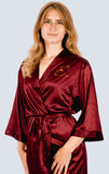 Tera Kimono - Bordeaux Red