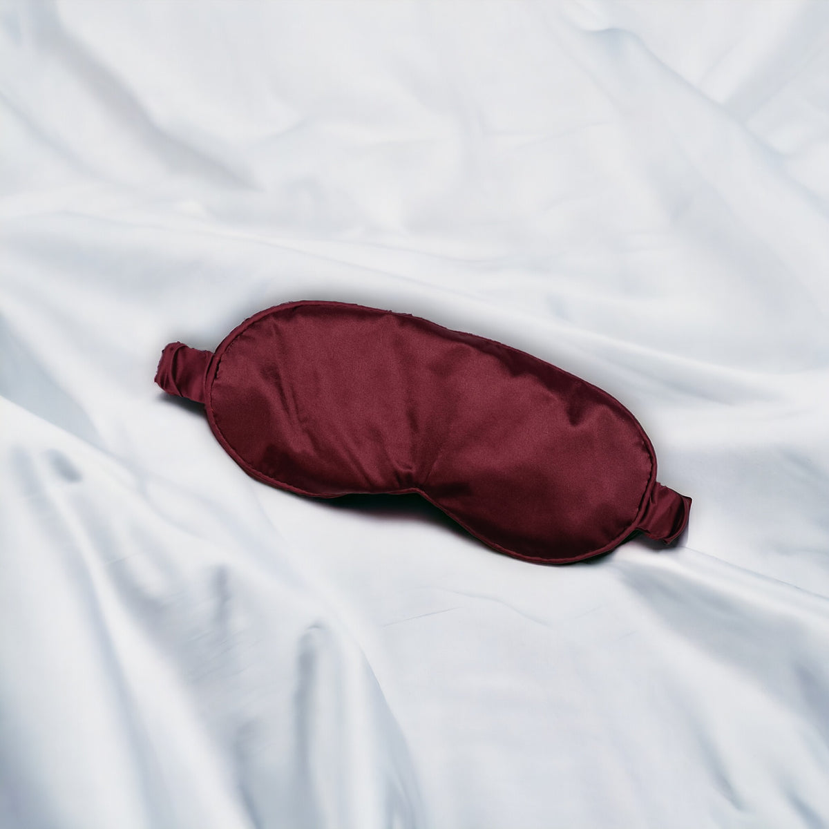 Sleeping mask - Bordeaux Red